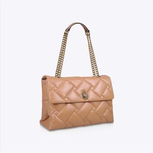 KURT GEIGER LONDON XXL KENSINGTON SOFT QUILTED LEATHER SHOULDER BAG. Used once!